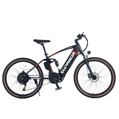 Планински велосипед Ebike с пълно окачване
