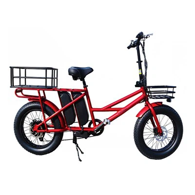Електрически велосипед за карго 48V 500W Ebike Cargo Family